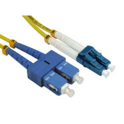 Cables Direct CDL 3MTR LC-SC SM 9/125 - YELLOW