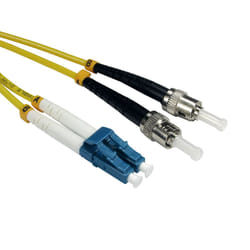 Cables Direct CDL 1MTR LC-ST SM 9/125 - YELLOW
