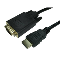 Cables Direct 77HDMI-VGCAB022 video cable adapter 1.8 m HDMI VGA (D-Su