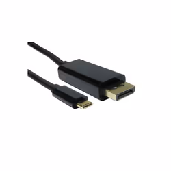 2M USB TYPEC M DISPLPORT M BLK 4K