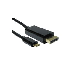 2M USB TYPEC M DISPLPORT M BLK 4K