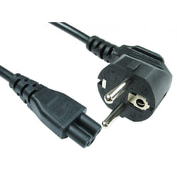 Cables Direct RB-292WH power cable Black 2 m Power plug type E+F C5 co