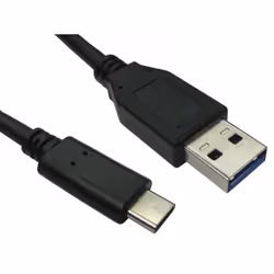 Cables Direct USB3C-901-2M USB cable 3.2 Gen 1 (3.1 Gen 1) USB A USB C Black