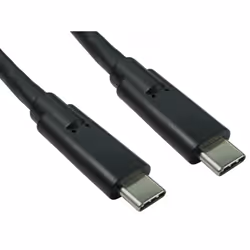 Cables Direct USB3C-901-1H USB cable USB 3.2 Gen 2 (3.1 Gen 2) 1.5 m USB C Black