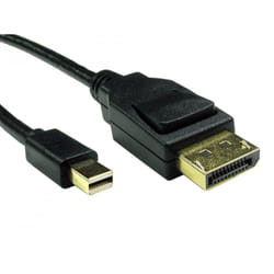 Cables Direct CDLMDP8K-02MK DisplayPort cable 2 m Mini DisplayPort Bla