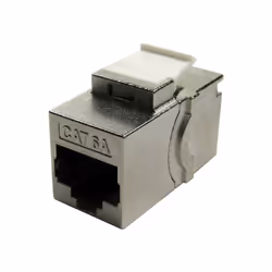 The UT-899CAT6AKJST is a passthrough keystone module for faceplates or patch panels etc. It is a standard snap-in module for ...