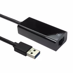 The USB 3.0 Ethernet Adapter allows a user's computer to instantly connect to a 10 / 100 / 1000 Mbps network through an ...