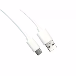 Cables Direct 1m USB 2.0 Type C -A White