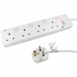 The NEWlink power extension blocks are perfect for home and office use and have a 2. 3. 5 or 10 metre cable to provide power ...