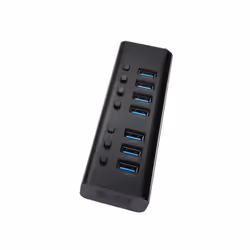 The NEWlink powered USB 3.0 hub with exquisite craftsmanship and unique textures. it is ideal to expand the number of USB 3.0 ...
