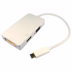 The USB3C-HDV024K is a USB-C display adapter that allows you to connect one of three displays to your USB-C port by using Dis ...