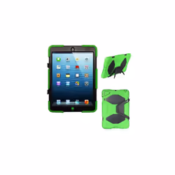 TECHGEAR G-SHOCK Case for iPad Mini 3, Mini 2, Mini 1 - Tough Rugged Heavy Duty Survival Case with Detachable Stand - Kids W ...