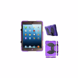 TECHGEAR G-SHOCK Case for iPad Mini 3, Mini 2, Mini 1 - Tough Rugged Heavy Duty Survival Case with Detachable Stand - Kids W ...