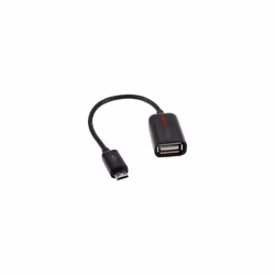 TECHGEAR OTG USB Adapter Cable Compatible with Samsung Galaxy Tab 4 10.1 Inch SM-T530 SM-T531 SM-T535 - On The Go Micro USB t ...