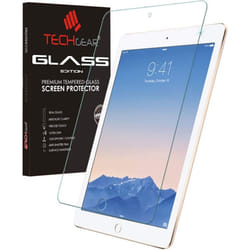 TECHGEAR Screen Protector for iPad 9.7 2018, iPad 9.7 2017 (5th & 6th Generation), iPad Air 2 & Air 9.7" (iPad 6 & iPad 5) GLASS Edition Genuine