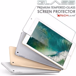 TECHGEAR Screen Protector for iPad 9.7 2018, iPad 9.7 2017 (5th & 6th Generation), iPad Air 2 & Air 9.7" (iPad 6 & iPad 5) GLASS Edition Genuine