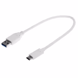 TECHGEARÂ® Type C USB Cable, 3.1 USB C to USB A Cable (1ft/30cm)