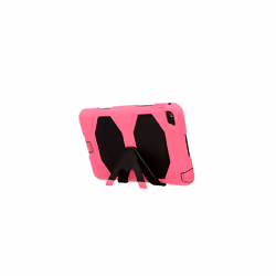 TECHGEAR G-SHOCK Case fits Apple iPad Mini 5 / 4 - Rugged Heavy Duty Armour Shock Proof Survival Protective Case with Stand - Kids Work School - PINK