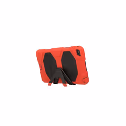 TECHGEAR G-SHOCK Case fits Apple iPad Mini 5 / 4 - Rugged Heavy Duty Armour Shock Proof Survival Protective Case with Stand - Kids Work School C - RED
