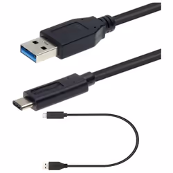 TECHGEAR (30 cm 1ft) USB 3.1 Type C, 1 meter Data Sync & Charging Cable Lead for Huawei P40 P30, MatePad, Mate 20 Pro etc. US ...