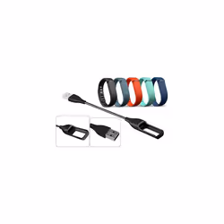 TECHGEAR Replacement USB Charger Cable for Fitbit Flex, USB Charging Power Cable for Fitbit Flex Heart Rate & Fitness Activity Tracker, Smart Watch