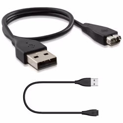 TECHGEAR Replacement USB Charger Cable for Fitbit Charge HR, USB Charging Power Cable for Fitbit Charge HR Wristband Wireless ...