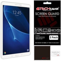 [Pack of 2] TECHGEAR Anti Glare Screen Protectors for Samsung Galaxy Tab A 10.1 (SM-T580 / SM-T581 / SM-T585) - Matte Lcd Screen Protector