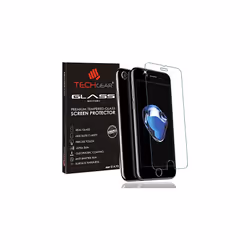 TECHGEAR GLASS Edition Compatible with iPhone 8, iPhone 7 4.7", Tempered Glass Screen Protector Cover [2.5D Round Edge] [9H H ...