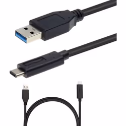 TECHGEAR Extra Long (2m 6.5 ft) USB 3.1 Type C, Data Sync & Charging Cable Lead for Sony Xperia XZ3, XZ2, XZ1, XZ, XA2, XA1 U ...