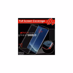 [2 Pack] TECHGEAR Screen Protectors to fit Samsung Galaxy S8 Plus [ghostSHIELD Edition] Genuine Reinforced Flexible TPU Screen Protector Guard Covers