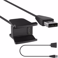 TECHGEAR Replacement USB Charger Cable for Fitbit Alta HR, USB Charging Power Cable for Fitbit Alta HR Heart Rate & Fitness T ...