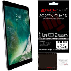 TECHGEAR [Pack of 2] Anti Glare Screen Protectors for iPad Air 2019, iPad Pro 10.5" - Matte Lcd Screen Protector Guards Compatible with Apple iPad Air