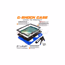 TECHGEAR G-SHOCK Case fits Apple iPad Air 3 2019, iPad Pro 10.5" - Tough Rugged Heavy Duty Armour Shockproof Survival Protective Case with Stand