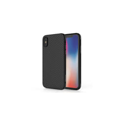 iPhone XS / iPhone X Case - Flexible, Shockproof, Slim Fit, Soft TPU Protective Shell Cover with Carbon Fibre Design