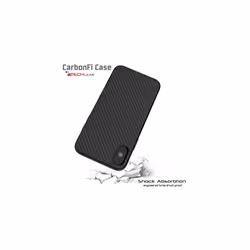 iPhone XS / iPhone X Case - Flexible, Shockproof, Slim Fit, Soft TPU Protective Shell Cover with Carbon Fibre Design
