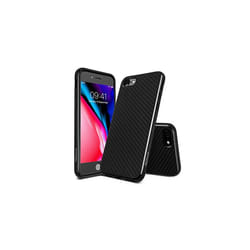 iPhone SE 2022 / 2020, iPhone 8, iPhone 7 4.7" Case - Flexible Shockproof Slim Fit Soft TPU Protect Shell Cover with Carbon Fibre Design