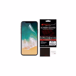 TECHGEAR [5 Pack] Screen Protectors for iPhone 11 Pro, iPhone XS, X Clear Lcd Screen Protector Guard Covers with Cloth & Appl ...