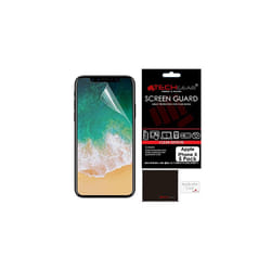 TECHGEAR [5 Pack] Screen Protectors for iPhone 11 Pro, iPhone XS, X Clear Lcd Screen Protector Guard Covers with Cloth & Application Card Compatible