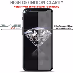 TECHGEAR Screen Protector fits OnePlus 5T - GLASS Edition Genuine Tempered Glass Screen Protector Compatible with OnePlus 5T [1+ 5T]