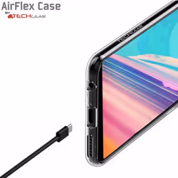 TECHGEAR AirFlex Case Compatible with OnePlus 5T - Slim & Light, Protective, Flexible Gel/TPU Cover with Soft Touch Keys (Super...