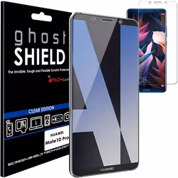 [3 Pack] TECHGEAR Screen Protectors to fit Huawei Mate 10 Pro [ghostSHIELD Edition] Reinforced Flexible TPU Screen Protector  ...