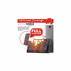[3 Pack] TECHGEAR Screen Protectors to fit Sony Xperia XA2 [ghostSHIELD Edition] Genuine Reinforced Flexible TPU Screen Protector Guard Covers with