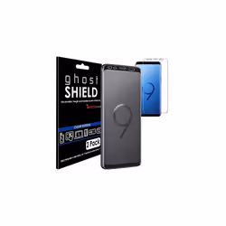 [2 Pack] TECHGEAR Screen Protectors to fit Samsung Galaxy S9 Plus [ghostSHIELD Edition] Genuine Reinforced Flexible TPU Scree ...
