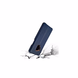 TECHGEAR Premium PU Leather Case Compatible with Samsung Galaxy S9 - Slim-fit, Protective Shell, Back Cover - Blue