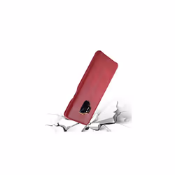 TECHGEAR Premium PU Leather Case Compatible with Samsung Galaxy S9 - Slim-fit, Protective Shell, Back Cover - Red