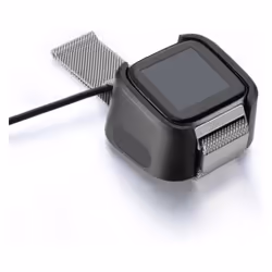 TECHGEAR Replacement USB Charger Cradle for Fitbit Versa, Versa Lite, USB Charging Power Cable Cradle Compatible with Fitbit Versa/Lite Heart Rate &