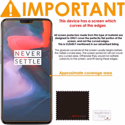 [5 Pack] TECHGEAR Screen Protectors for OnePlus 6 - Clear Lcd Screen Protector Compatible with OnePlus 6