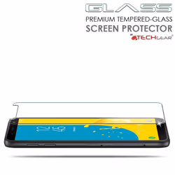 TECHGEAR [Pack of 2] GLASS Edition for Galaxy J6 (SM-J600 Series) - Genuine Tempered Glass Screen Protectors Guard Covers Compatible with Samsung...
