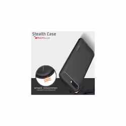 TECHGEAR Stealth Case Compatible with Honor 10 - Flexible, Shockproof, Slim Fit, Soft TPU Protective Shell Cover with Carbon Fibre Design