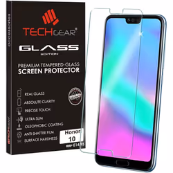 TECHGEAR Screen Protector fits Honor 10 - GLASS Edition Genuine Tempered Glass Screen Protector Compatible with Honor 10